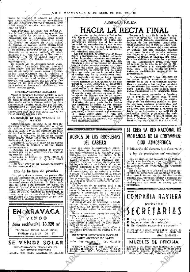 ABC MADRID 23-04-1975 página 37