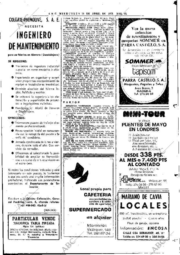 ABC MADRID 23-04-1975 página 87