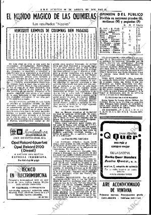 ABC MADRID 24-04-1975 página 110