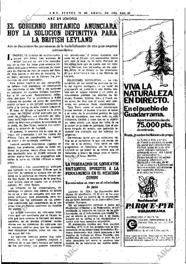 ABC MADRID 24-04-1975 página 41