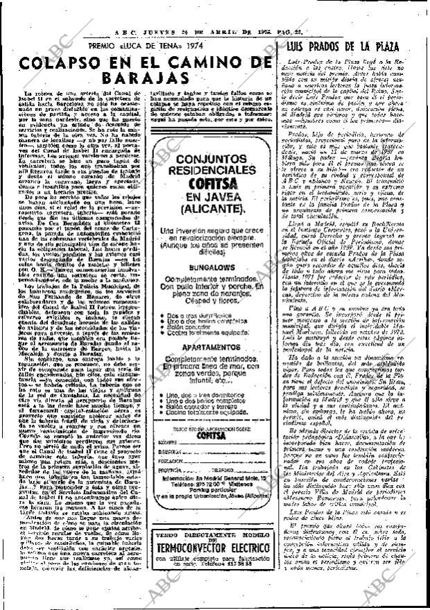 ABC MADRID 24-04-1975 página 46