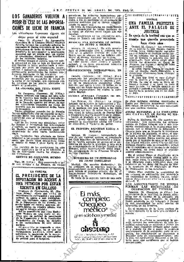 ABC MADRID 24-04-1975 página 51