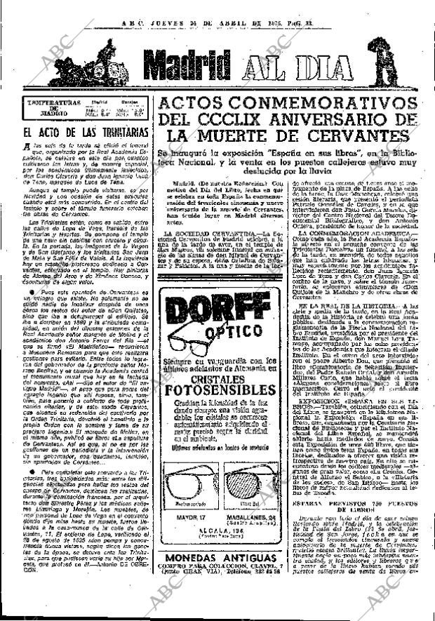 ABC MADRID 24-04-1975 página 57