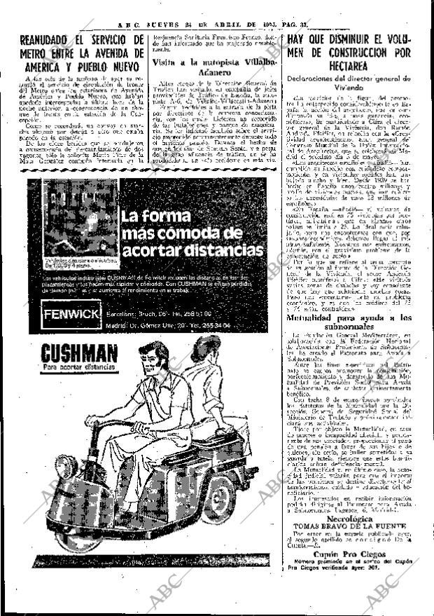 ABC MADRID 24-04-1975 página 59