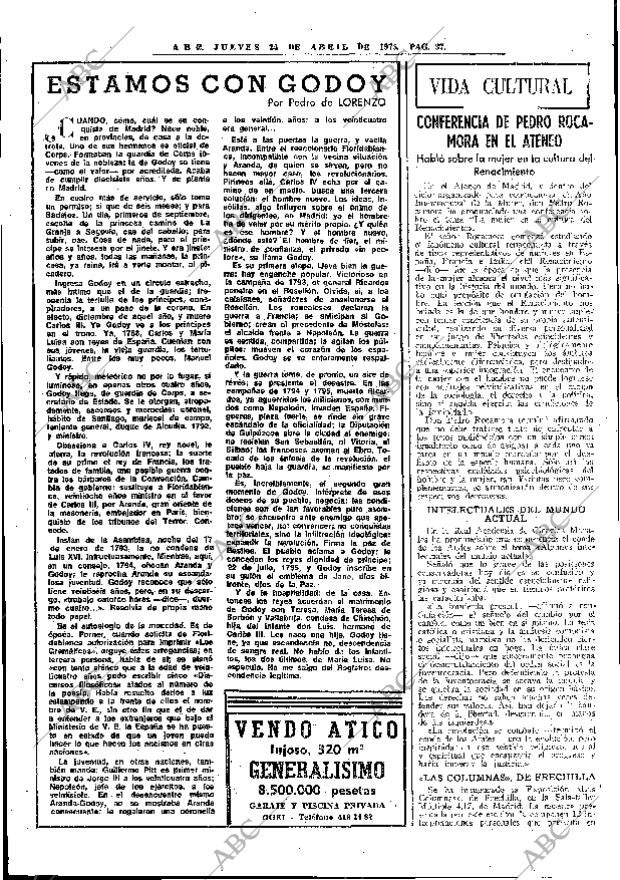 ABC MADRID 24-04-1975 página 61