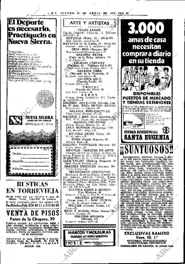 ABC MADRID 24-04-1975 página 66