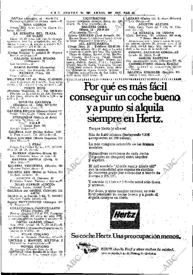ABC MADRID 24-04-1975 página 67