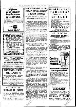 ABC MADRID 24-04-1975 página 70