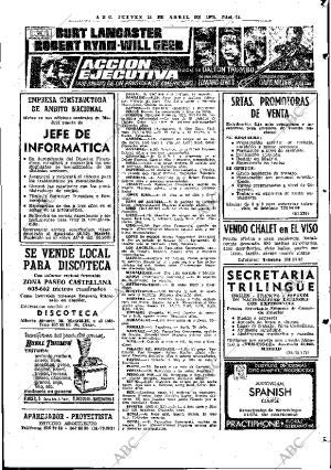 ABC MADRID 24-04-1975 página 85