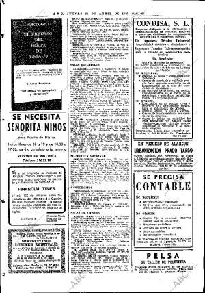 ABC MADRID 24-04-1975 página 86