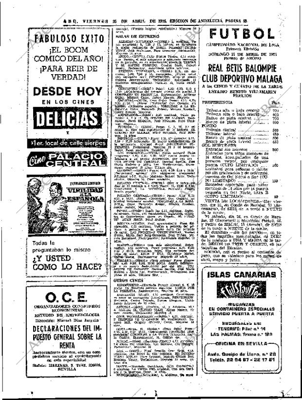 ABC SEVILLA 25-04-1975 página 53