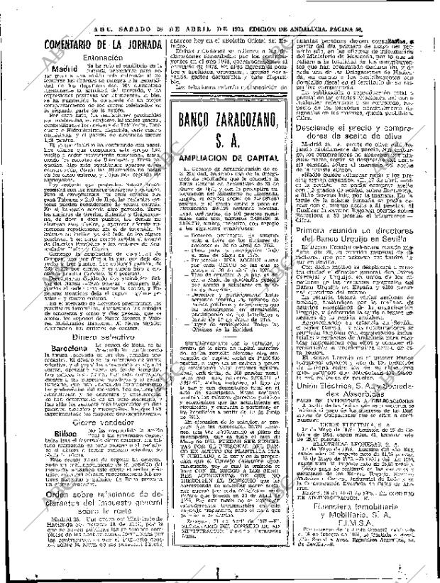 ABC SEVILLA 26-04-1975 página 50