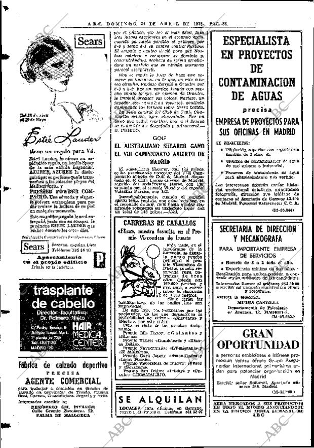 ABC MADRID 27-04-1975 página 104