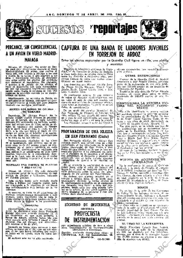 ABC MADRID 27-04-1975 página 105