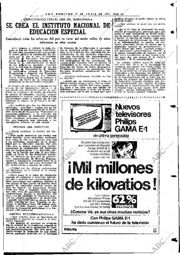 ABC MADRID 27-04-1975 página 109