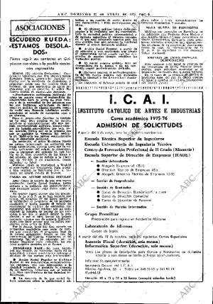 ABC MADRID 27-04-1975 página 25