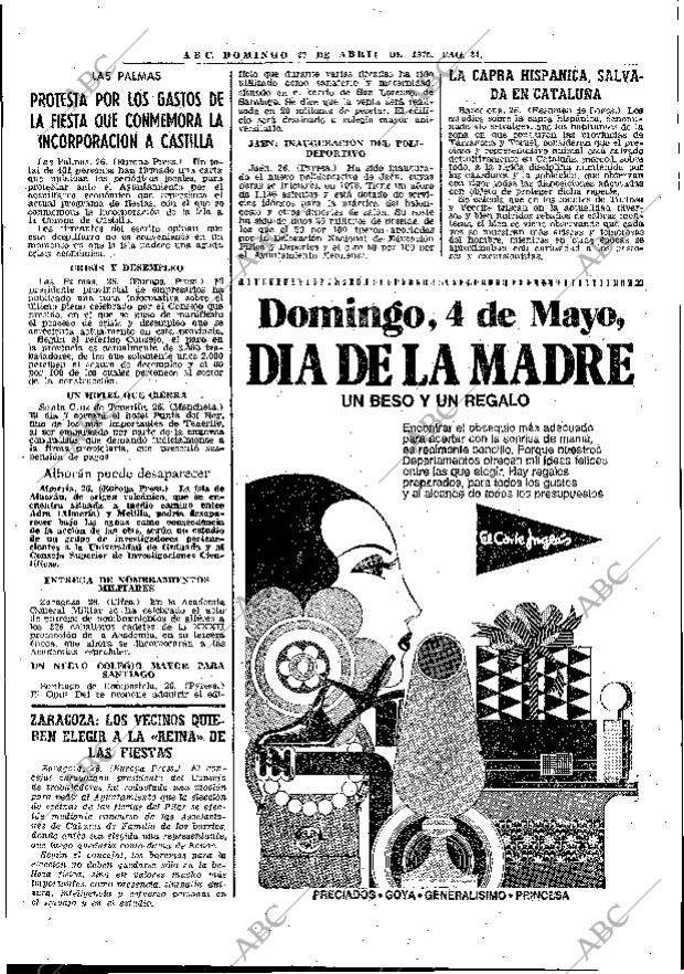 ABC MADRID 27-04-1975 página 37