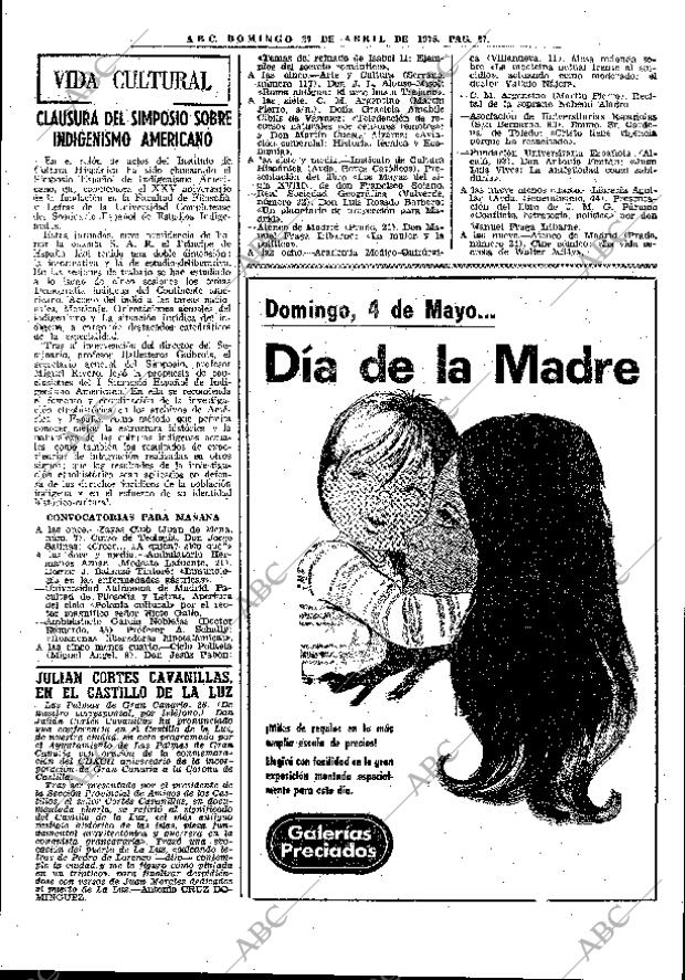 ABC MADRID 27-04-1975 página 43