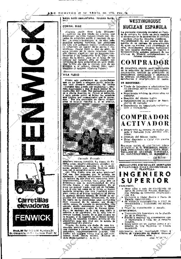 ABC MADRID 27-04-1975 página 46