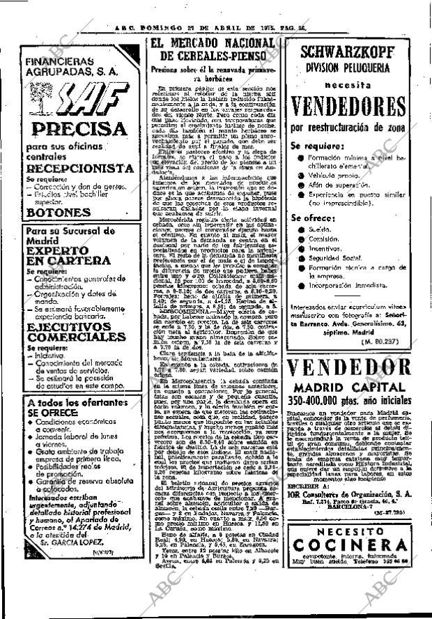 ABC MADRID 27-04-1975 página 52