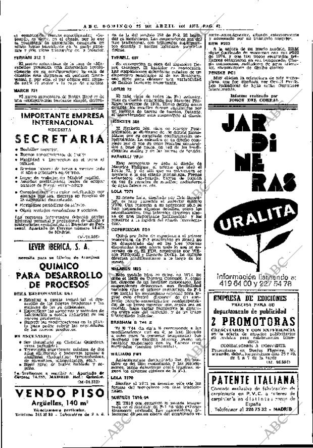 ABC MADRID 27-04-1975 página 58