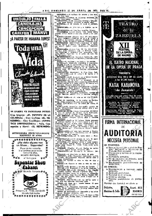ABC MADRID 27-04-1975 página 77