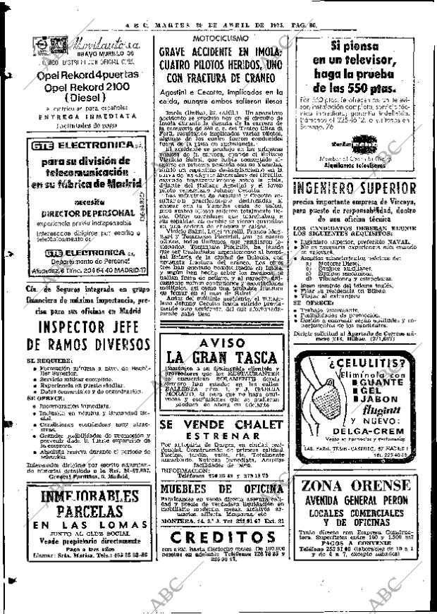 ABC MADRID 29-04-1975 página 114