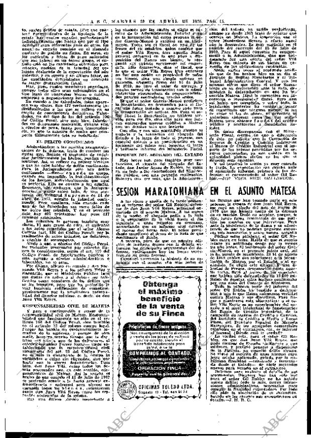 ABC MADRID 29-04-1975 página 43