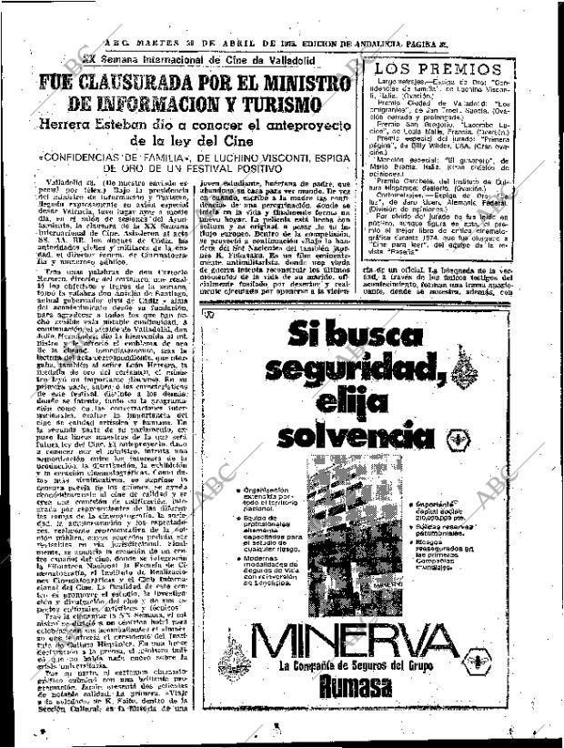 ABC SEVILLA 29-04-1975 página 51