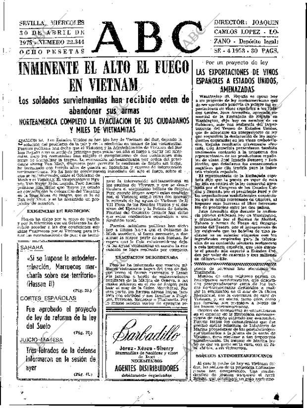 ABC SEVILLA 30-04-1975 página 31