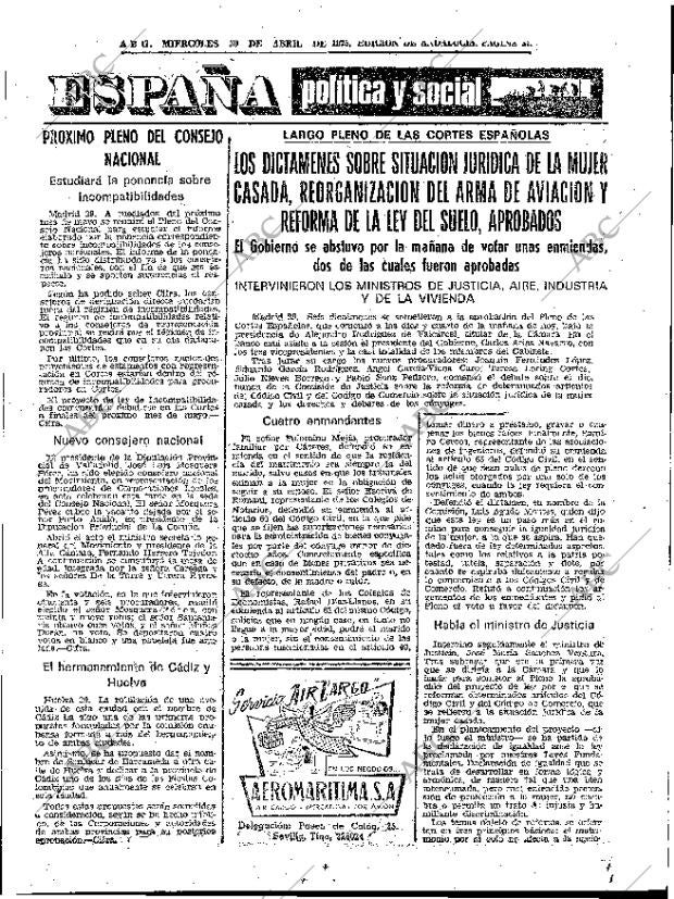 ABC SEVILLA 30-04-1975 página 37