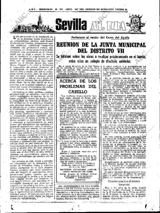 ABC SEVILLA 30-04-1975 página 53