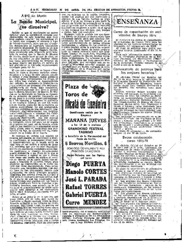 ABC SEVILLA 30-04-1975 página 55