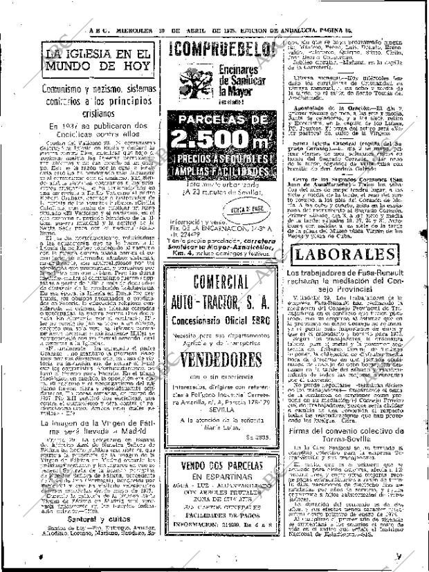 ABC SEVILLA 30-04-1975 página 56