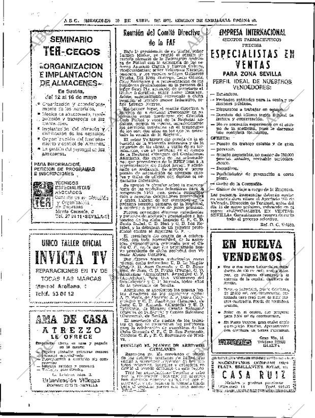 ABC SEVILLA 30-04-1975 página 62