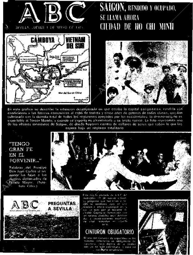ABC SEVILLA 01-05-1975 página 1