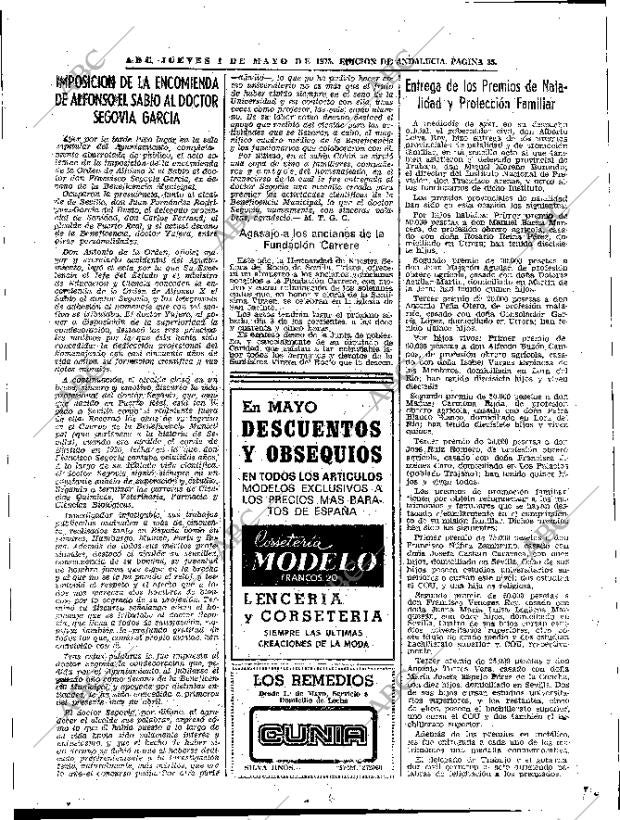 ABC SEVILLA 01-05-1975 página 35