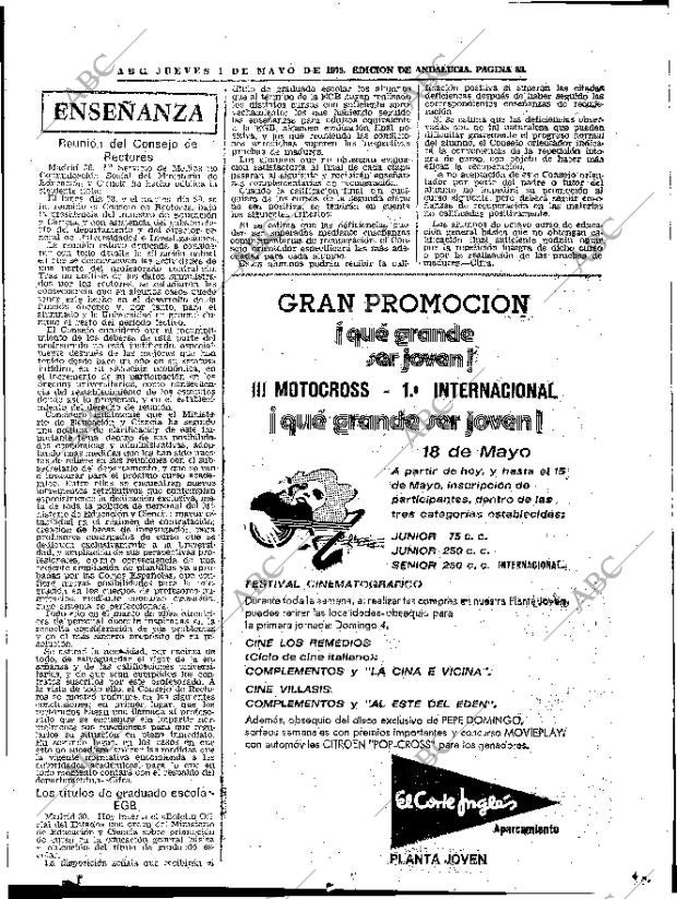 ABC SEVILLA 01-05-1975 página 39