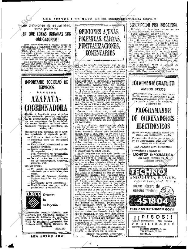 ABC SEVILLA 01-05-1975 página 50