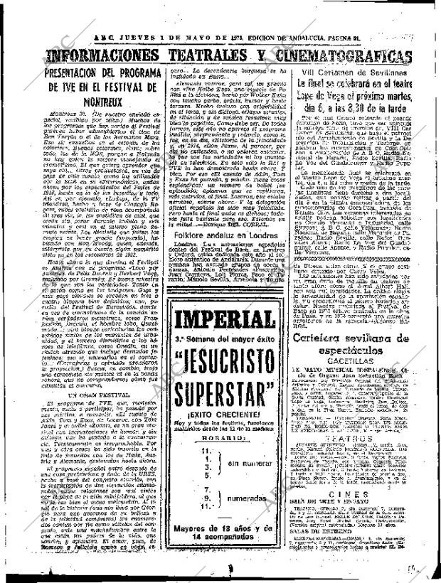 ABC SEVILLA 01-05-1975 página 51