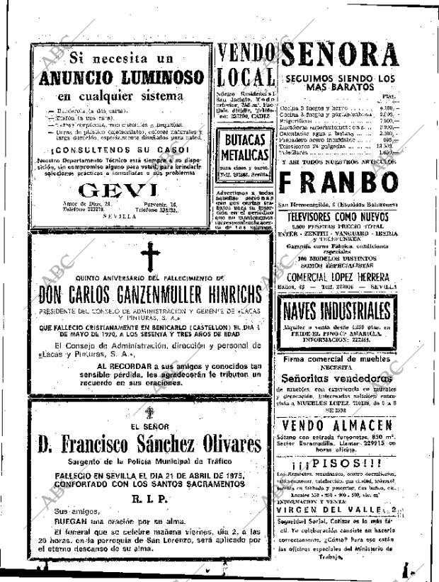 ABC SEVILLA 01-05-1975 página 61