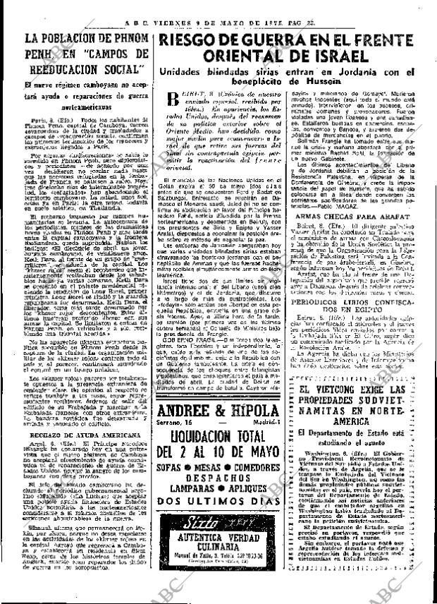 ABC MADRID 09-05-1975 página 43