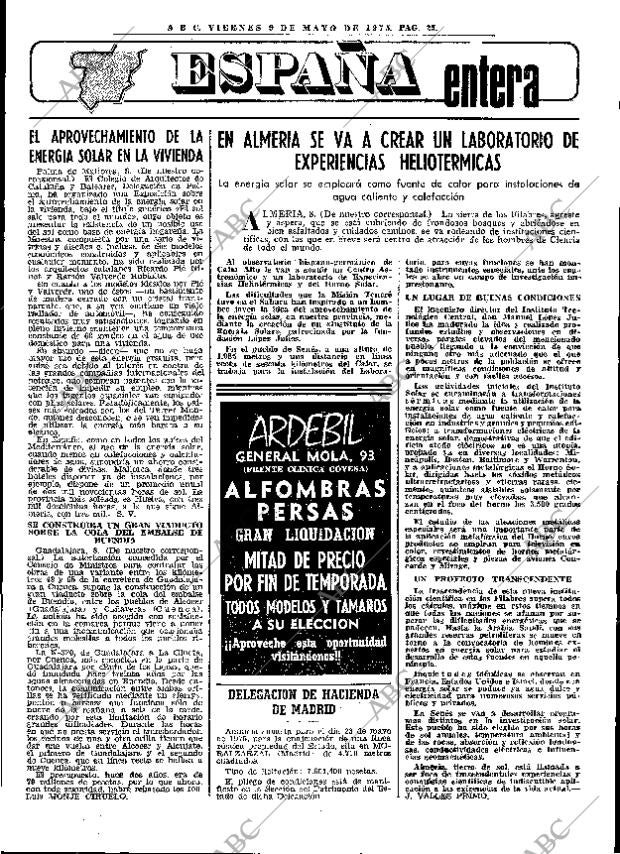 ABC MADRID 09-05-1975 página 45