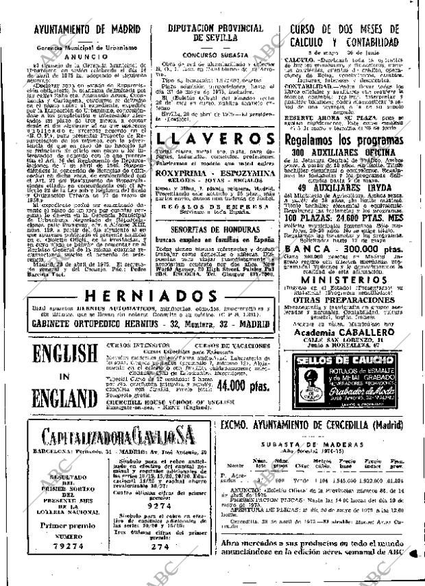 ABC MADRID 09-05-1975 página 97