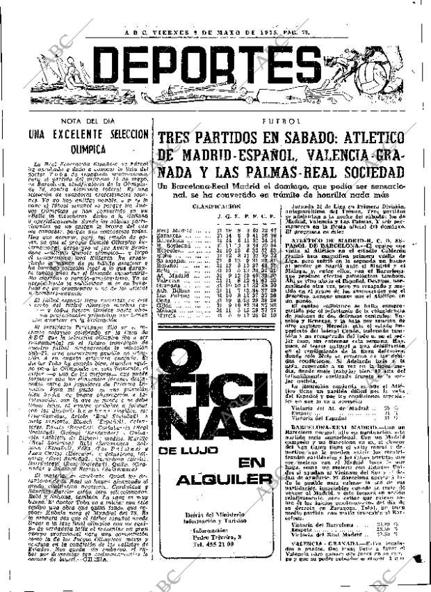 ABC MADRID 09-05-1975 página 99