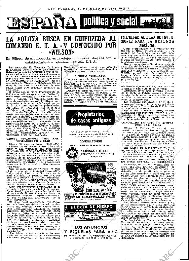 ABC MADRID 11-05-1975 página 21