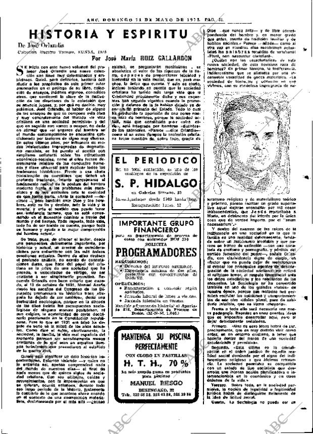 ABC MADRID 11-05-1975 página 65