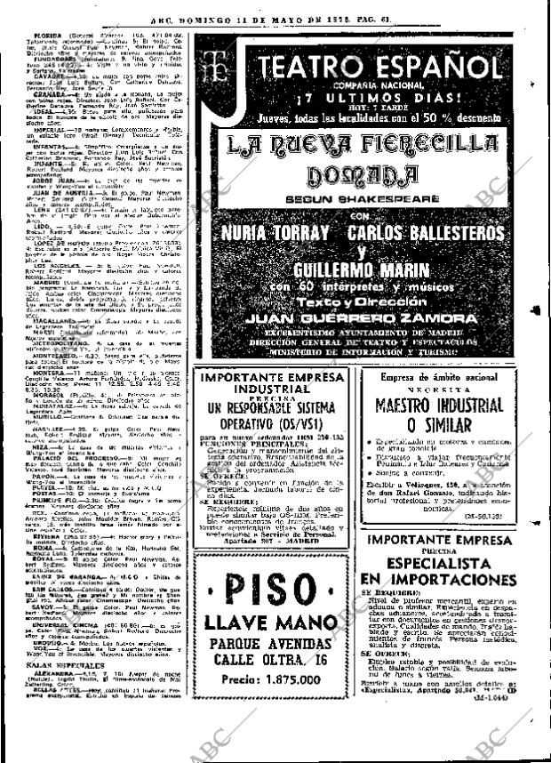 ABC MADRID 11-05-1975 página 75
