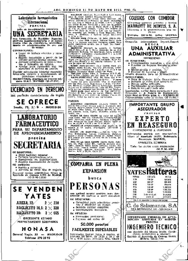 ABC MADRID 11-05-1975 página 77