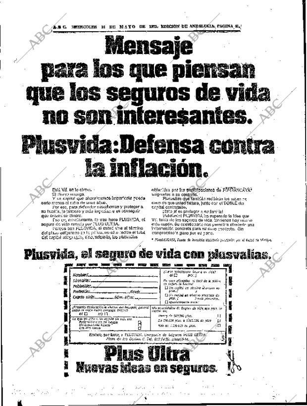 ABC SEVILLA 14-05-1975 página 41